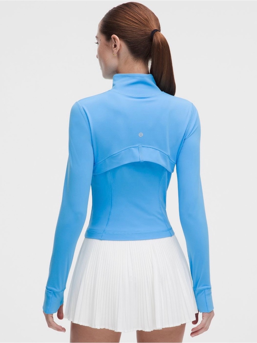 Lululemon Define Cropped Jacket - Ocean Wave - Size 6 - Picture 2 of 4